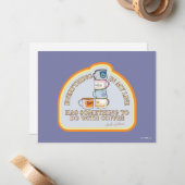 Gilmore Girls | Kaffeekonzept Grafisch Mitteilungskarte (Vorderseite/Rückseite Beispiel)