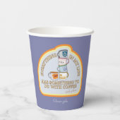 Gilmore Girls | Kaffeekonzept Grafisch Pappbecher (Rückseite)