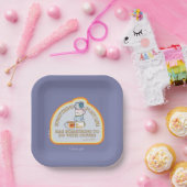 Gilmore Girls | Kaffeekonzept Grafisch Pappteller (Party)