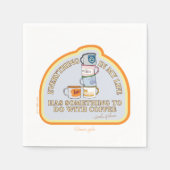 Gilmore Girls | Kaffeekonzept Grafisch Serviette (Vorderseite)