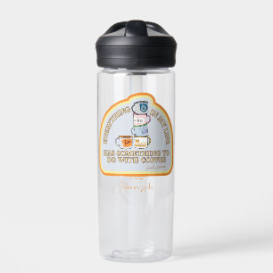 Gilmore Girls   Kaffeekonzept Grafisch Trinkflasche
