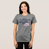 Gilmore Girls Komplett gebuchtes Design Tri-Blend Shirt (Vorderseite voll)