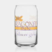 Gilmore Girls | Logo des Dragonfly Inn Dosenglas (Vorderseite)