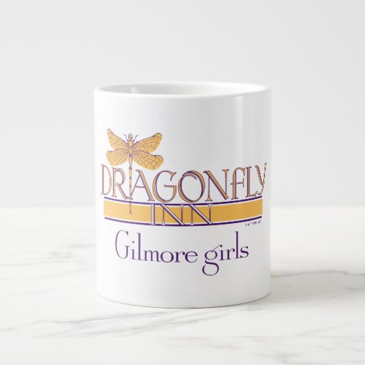 Gilmore Girls | Logo des Dragonfly Inn Jumbo-Tasse (Vorderseite)