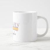 Gilmore Girls | Logo des Dragonfly Inn Jumbo-Tasse (Rechts)