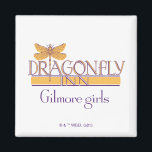 Gilmore Girls | Logo des Dragonfly Inn Magnet<br><div class="desc">Diese Grafik zeigt das Iconic Dragonfly Inn Logo von der TV Show,  Gilmore Girls.</div>