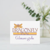 Gilmore Girls | Logo des Dragonfly Inn Postkarte (Stehend Vorderseite)