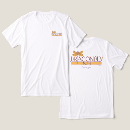 Gilmore Girls | Logo des Dragonfly Inn Tri-Blend Shirt (Design vorne & hinten)