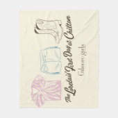 Gilmore Girls Lorelai Chilton Outfit Design Fleecedecke (Vorderseite)