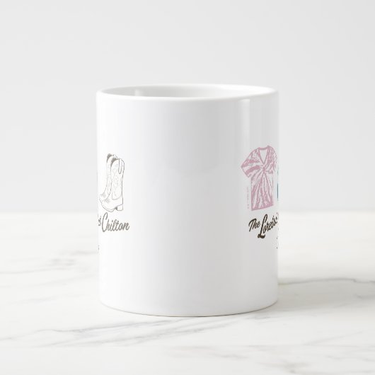 Gilmore Girls Lorelai Chilton Outfit Design Jumbo-Tasse (Vorderseite)