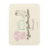 Gilmore Girls Lorelai Chilton Outfit Design Magnet (Vertikal)