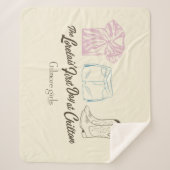 Gilmore Girls Lorelai Chilton Outfit Design Sherpadecke (Vorderseite)