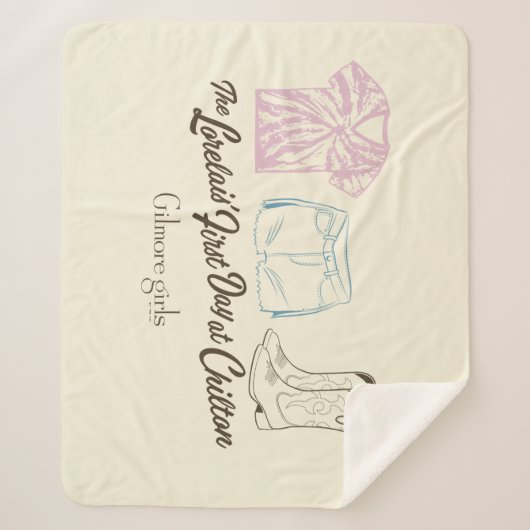 Gilmore Girls Lorelai Chilton Outfit Design Sherpadecke (Vorderseite)