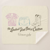 Gilmore Girls Lorelai Chilton Outfit Design Sherpadecke (Vorderseite (Horizontal))