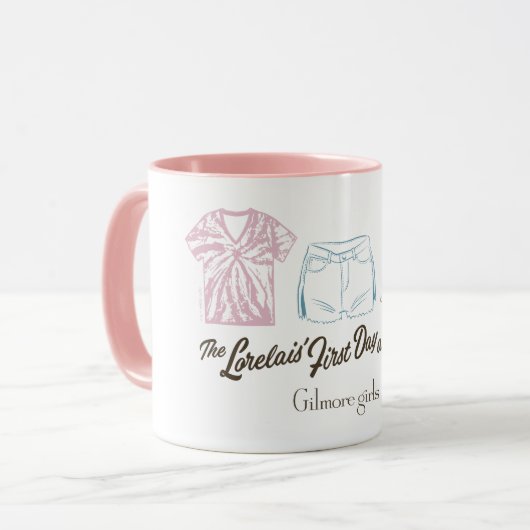 Gilmore Girls Lorelai Chilton Outfit Design Tasse (Vorderseite Links)