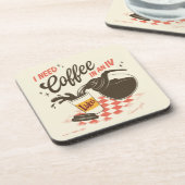 Gilmore Girls Luke’s Coffee IV Quote Getränkeuntersetzer (Linke Seite)