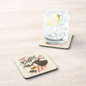 Gilmore Girls Luke’s Coffee IV Quote Getränkeuntersetzer (Rechte Seite)