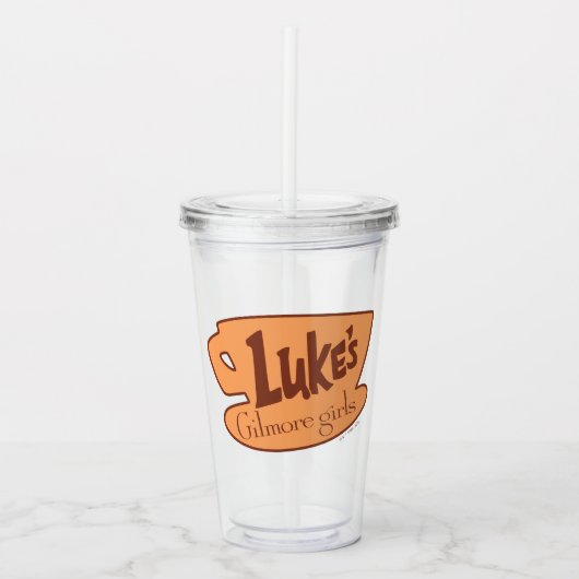 Gilmore Girls Luke’s Diner Logo Acryltrinkbecher (Vorderseite)