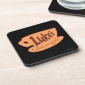 Gilmore Girls Luke’s Diner Logo Getränkeuntersetzer (Linke Seite)