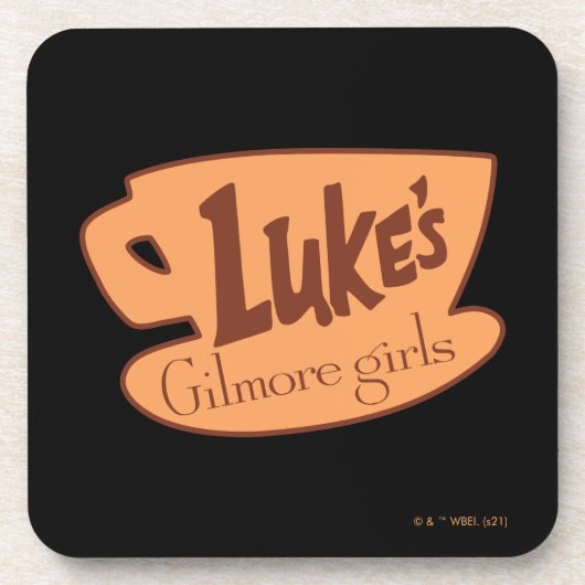 Gilmore Girls Luke’s Diner Logo Getränkeuntersetzer (Vorderseite)