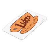 Gilmore Girls Luke’s Diner Logo Magnet (Linke Seite)