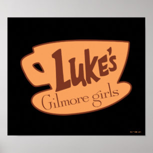 Gilmore Girls Luke’s Diner Logo Poster
