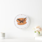 Gilmore Girls Luke’s Diner Logo Runde Wanduhr (Zuhause)