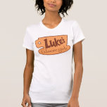 Gilmore Girls Luke’s Diner Logo T-Shirt<br><div class="desc">Diese Grafik zeigt das ikonische Luke's Diner Logo. Luke's Diner ist Lorelai und Rory's Lieblingsspeise auf der TV Show,  Gilmore Girls.</div>