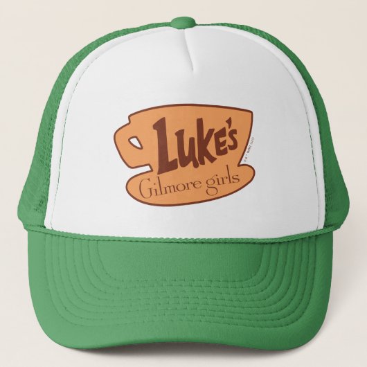 Gilmore Girls Luke’s Diner Logo Truckerkappe (Vorderseite)