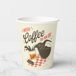 Gilmore Girls Luke’s Kaffee IV Zitat Pappbecher