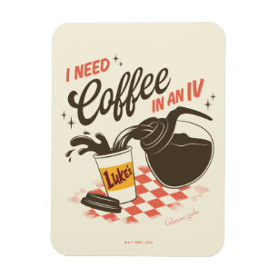 Gilmore Girls Luke's Coffee IV Zitat Magnet