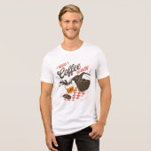 Gilmore Girls Luke's Coffee IV Zitat Tri-Blend Shirt (Vorderseite voll)
