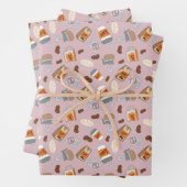 Gilmore Girls | Luke's Diner Coffee Pattern Geschenkpapier Set (Beispiel)