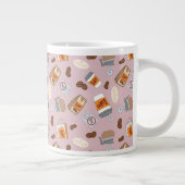 Gilmore Girls | Luke's Diner Coffee Pattern Jumbo-Tasse (Rechts)