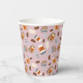 Gilmore Girls | Luke's Diner Coffee Pattern Pappbecher (Vorderseite)