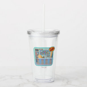 Gilmore Girls Luke's Diner Graphic Acryltrinkbecher