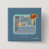 Gilmore Girls | Luke's Diner Graphic Button (Vorderseite)