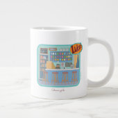 Gilmore Girls | Luke's Diner Graphic Jumbo-Tasse (Rechts)