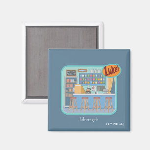 Gilmore Girls Luke's Diner Graphic Magnet
