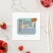 Gilmore Girls | Luke's Diner Graphic Serviette (Beispiel)