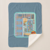 Gilmore Girls | Luke's Diner Graphic Sherpadecke (Vorderseite)
