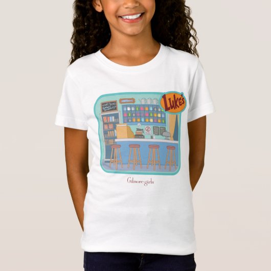 Gilmore Girls | Luke's Diner Graphic T-Shirt (Vorderseite)