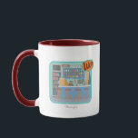 Gilmore Girls | Luke's Diner Graphic Tasse<br><div class="desc">Treten Sie ein in das Herz von Stars Hollow mit dieser charmanten Illustration von Luke's Diner. Von den klassischen Thekhockern bis hin zum farbenfrohen Chalkboard-Menü,  erfasst dieses Design jedes Detail des geliebten lokalen Hangout.</div>