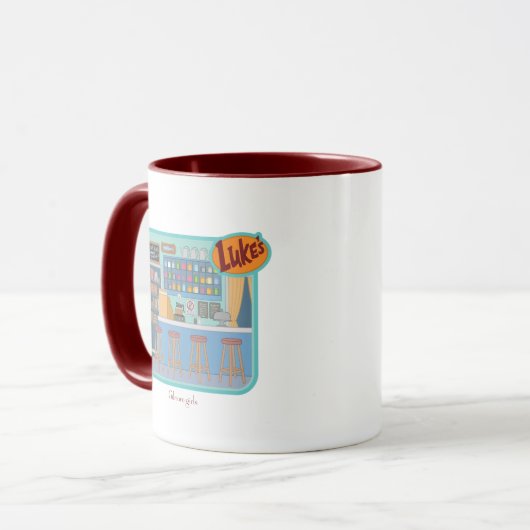 Gilmore Girls | Luke's Diner Graphic Tasse (Vorderseite Links)
