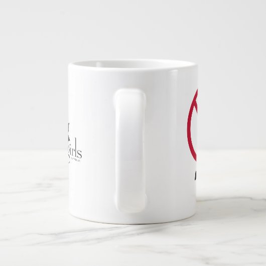 Gilmore Girls | Luke's Diner - keine Mobiltelefone Jumbo-Tasse (Rückseite)