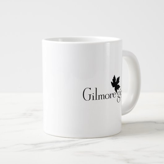 Gilmore Girls | Luke's Diner - keine Mobiltelefone Jumbo-Tasse (Vorderseite Rechts)