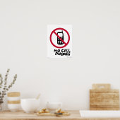 Gilmore Girls | Luke's Diner - keine Mobiltelefone Poster (Küche)