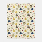 Gilmore Girls Lunch at Luke’s Pattern Fleecedecke (Vorderseite)