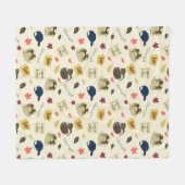 Gilmore Girls Lunch at Luke’s Pattern Fleecedecke (Vorderseite (Horizontal))