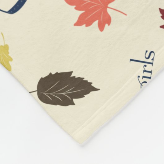 Gilmore Girls Lunch at Luke’s Pattern Fleecedecke (Ecke)